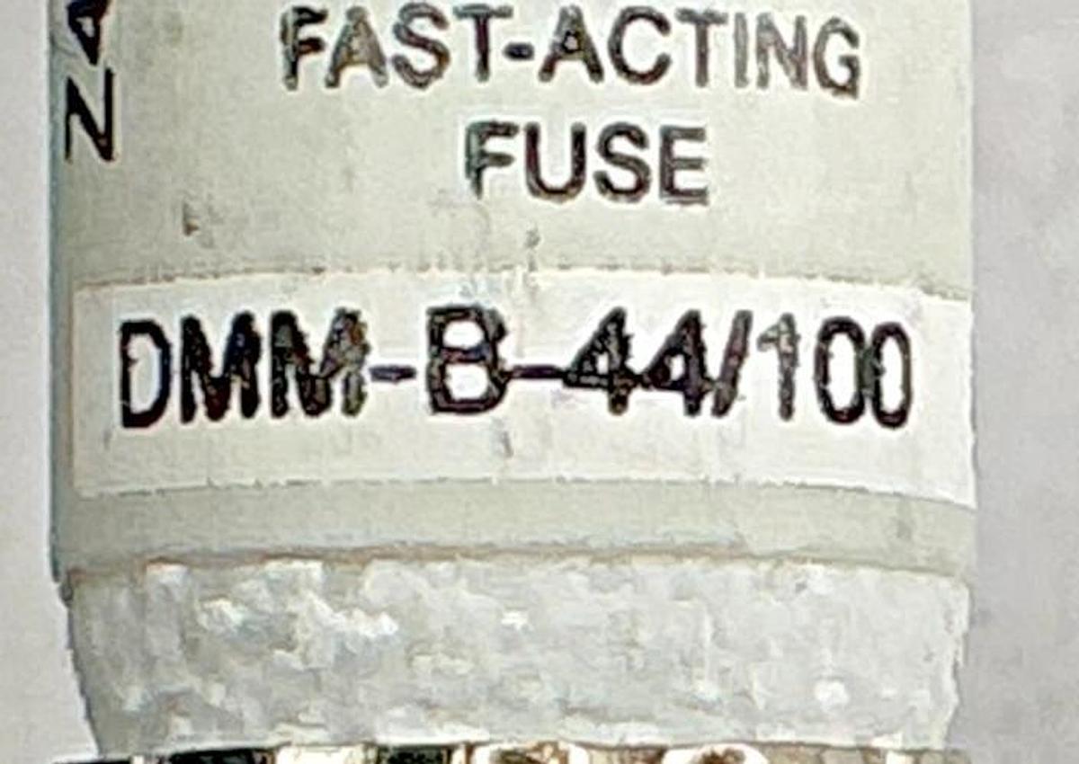 Lot of 3 New Bussmann DMM-B-44/100 1000V Fast-Acting Fuse 44/100A 1000V