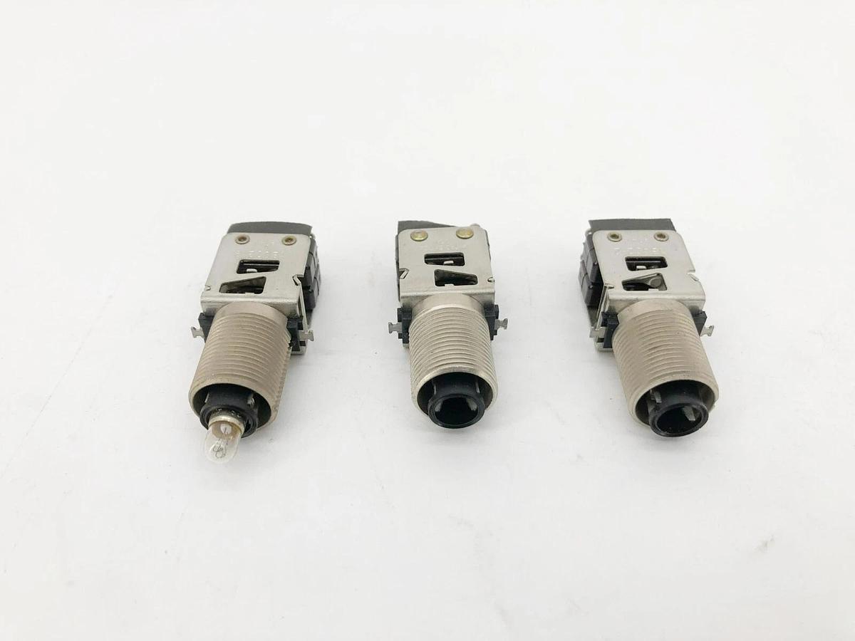 Used Lot of 3 Honeywell Mircroswitch 1B002-2 Indicator Lights