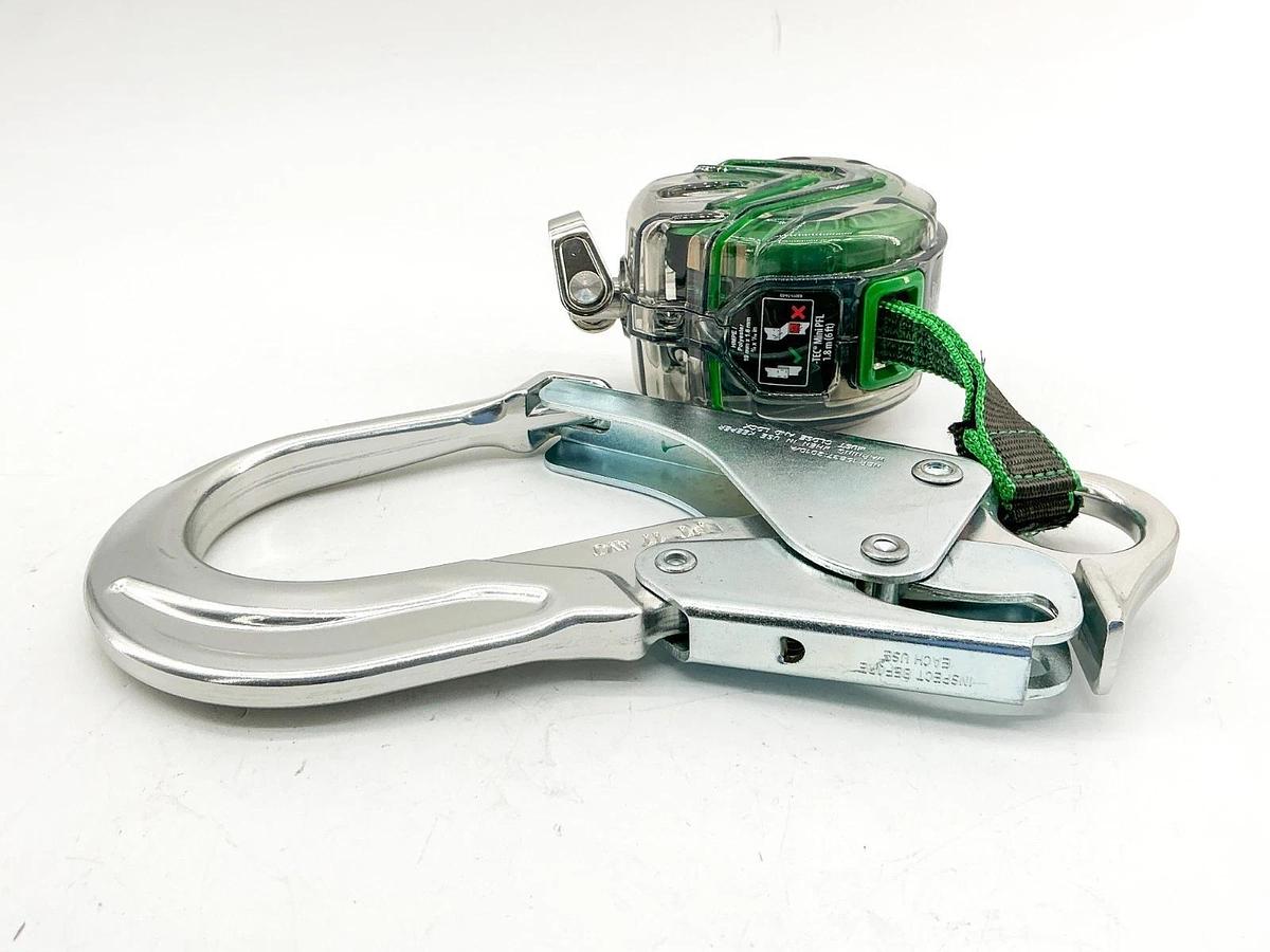 New MSA 63111-00A V-Tec Twin Mini PFL 6' Web SRL Twin-Leg Aluminum Rebar Hooks