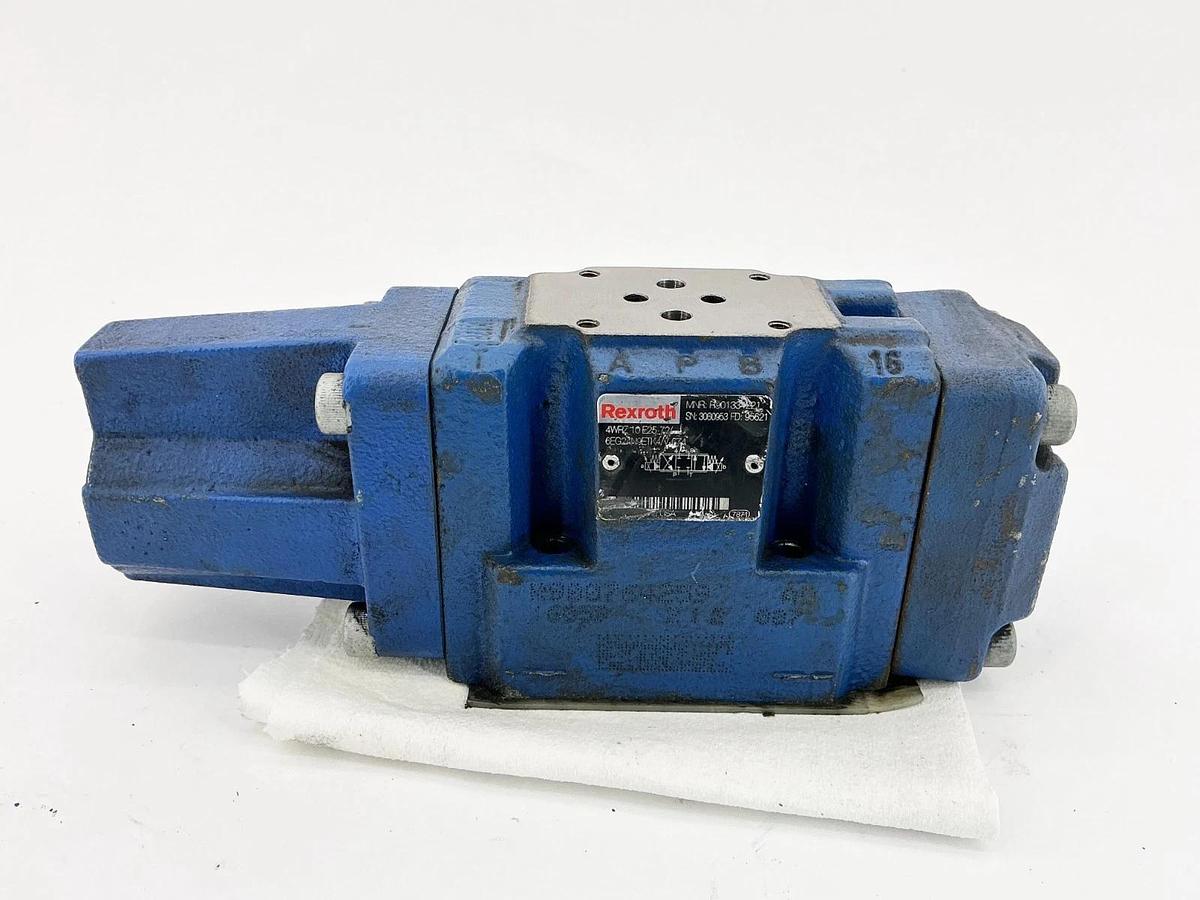 Used Rexroth R900764259 Hydraulic Valve Housing Base Unit