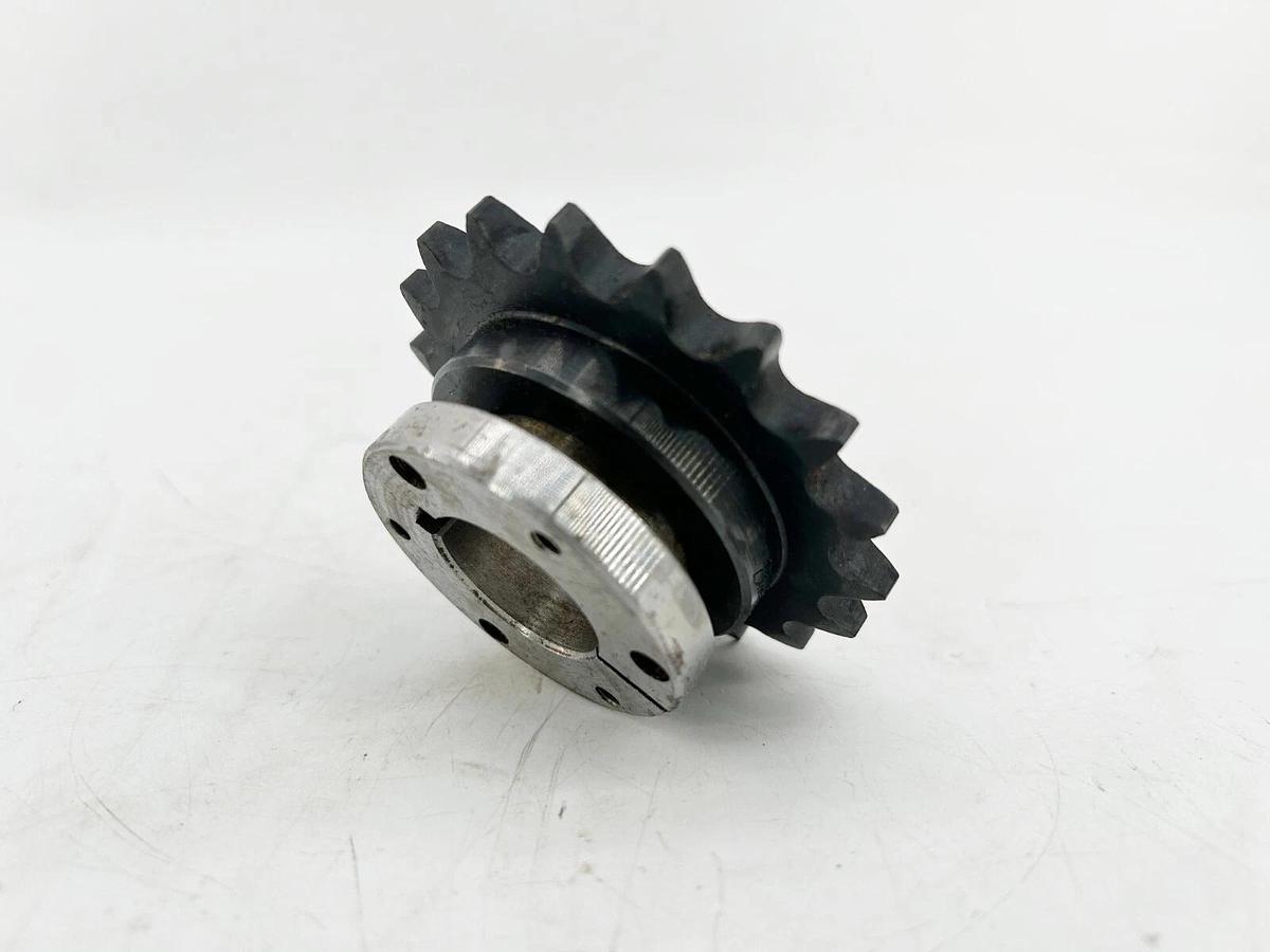 New Browning H40JA18 Bushing Bore Roller Chain Sprocket W/ Browning JA1 Bushing