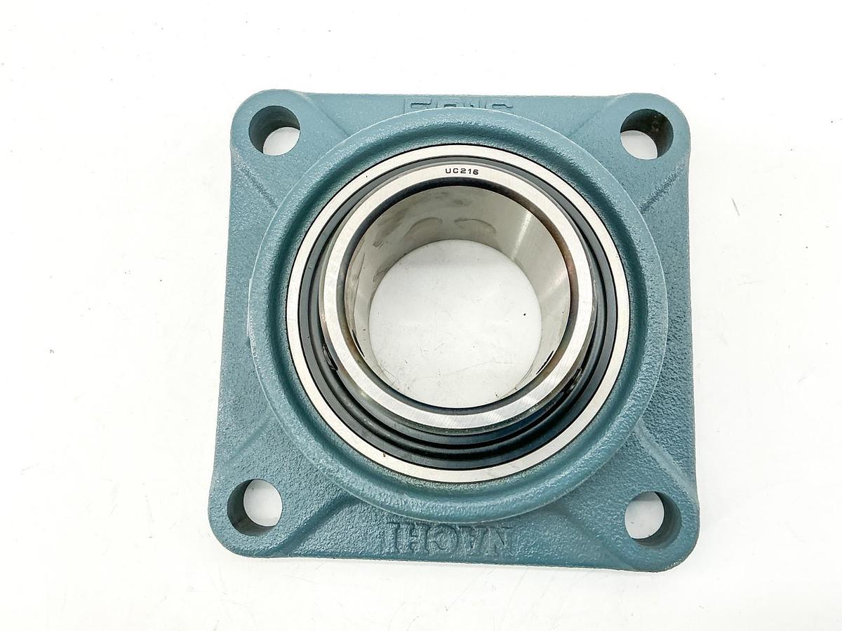 New Nachi UCF216 4 Bolt Flange Ball Bearing Unit 80mm Bore - No Box
