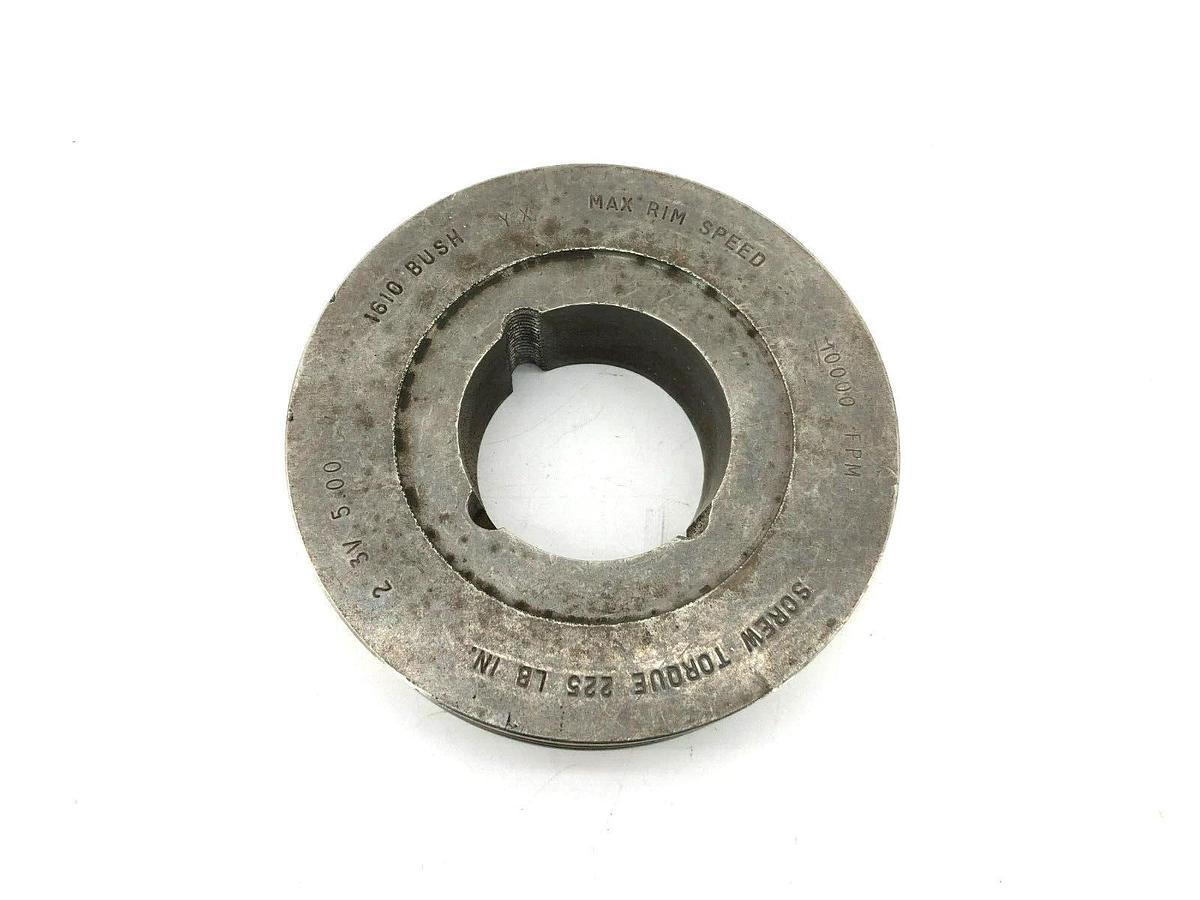 New Dodge 2-3V5.0-1610 Sheave, 2 Groove, 4.95" Pitch, 5" OD