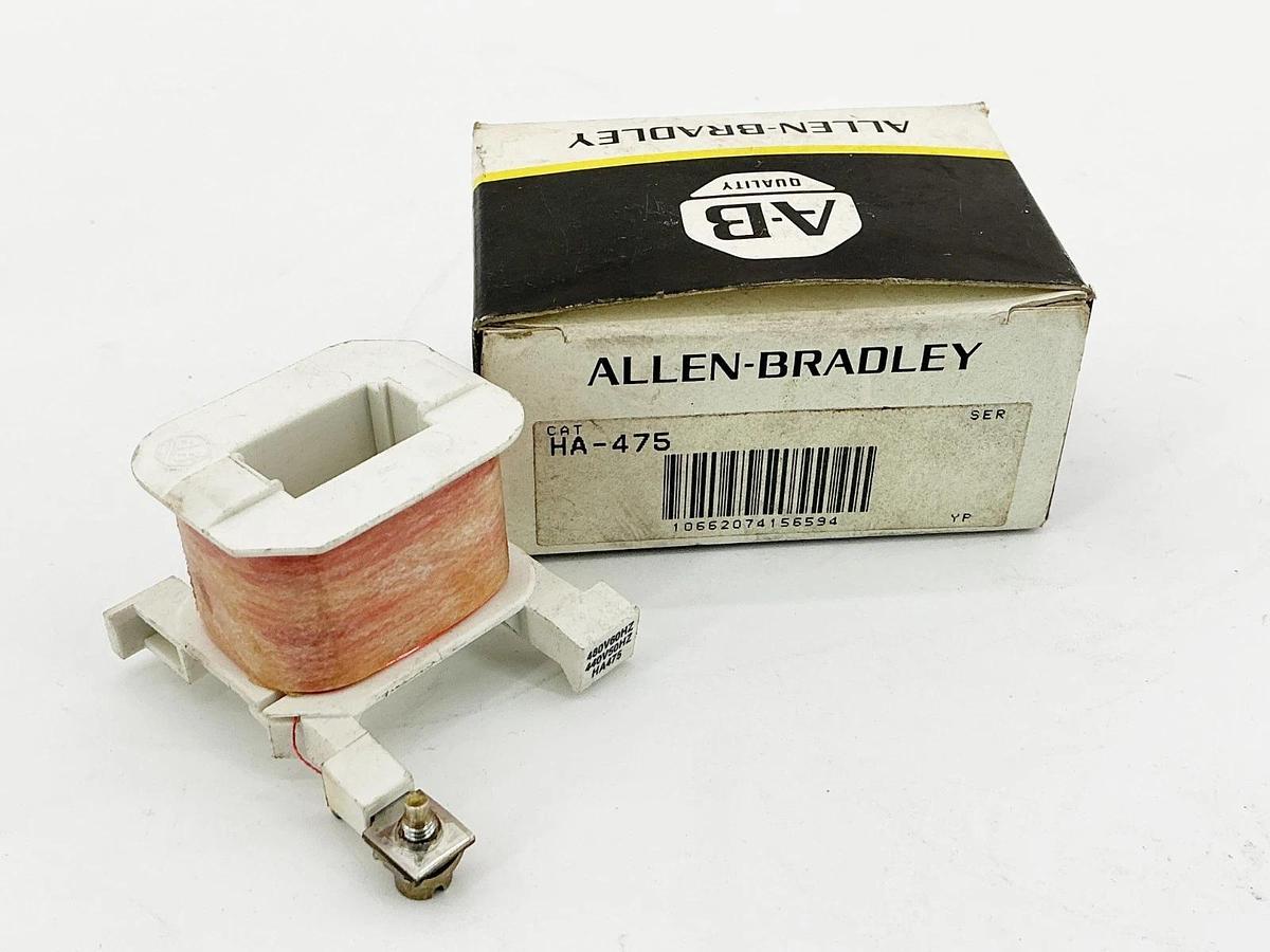 New Lot of 2 Allen Bradley HA-475 Coil 440/480V 50/60Hz