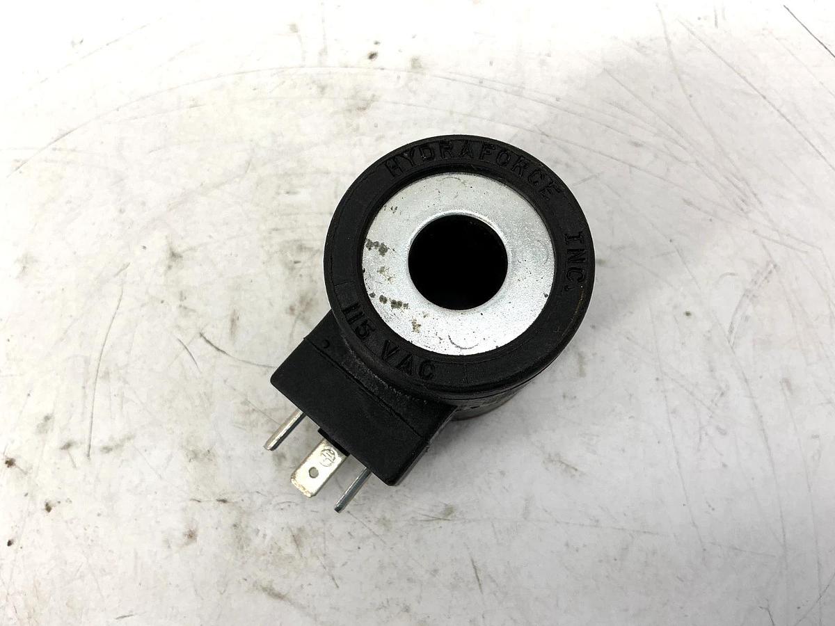 Used Hydraforce 6366115 Coil Plug-In 3-Pin 20Watts 0.17A 115VAC