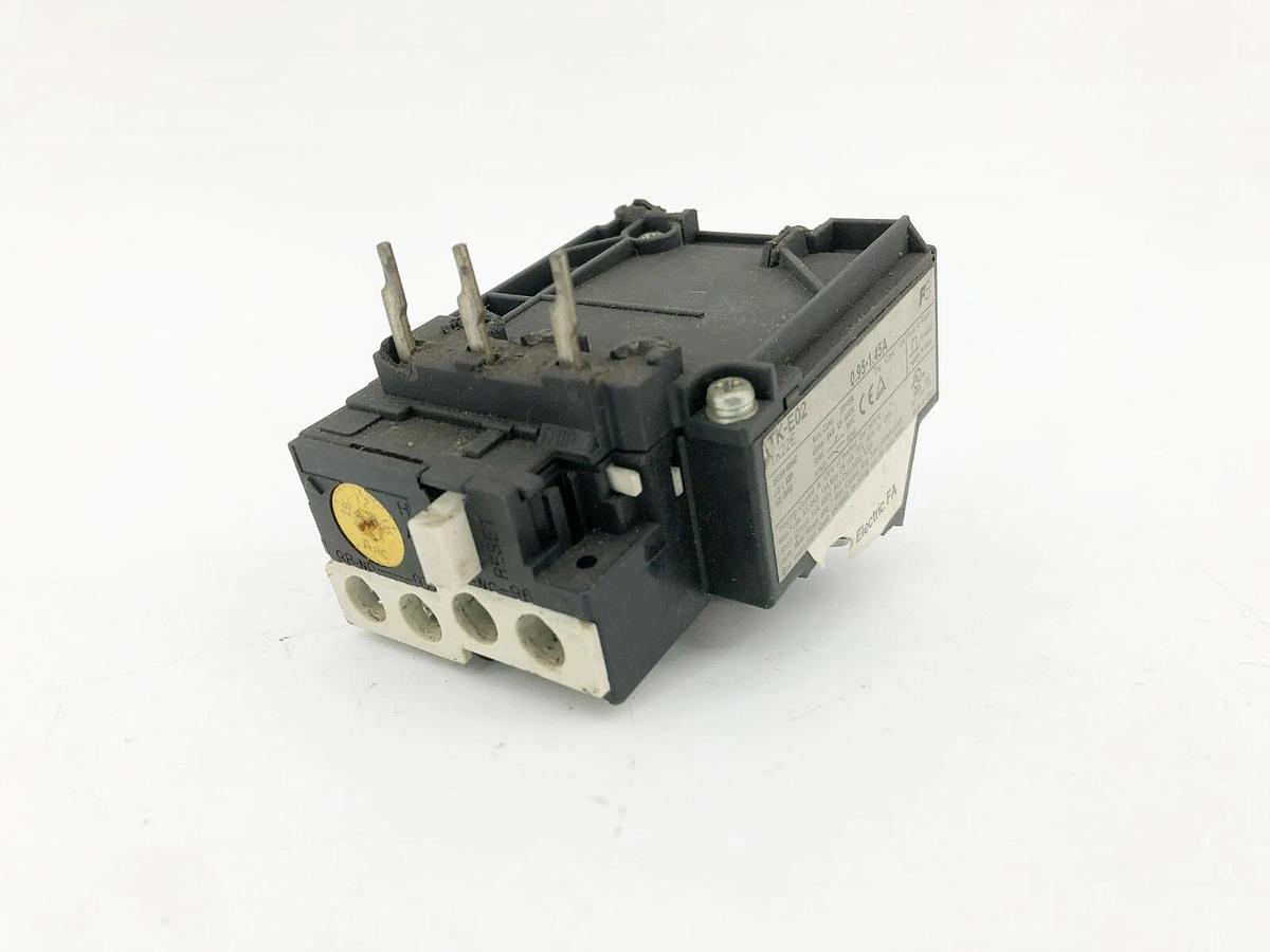 Used Lot of 2 Fuji Electric TK-E02-145 Overload Relays 0.95-1.45A TK22E