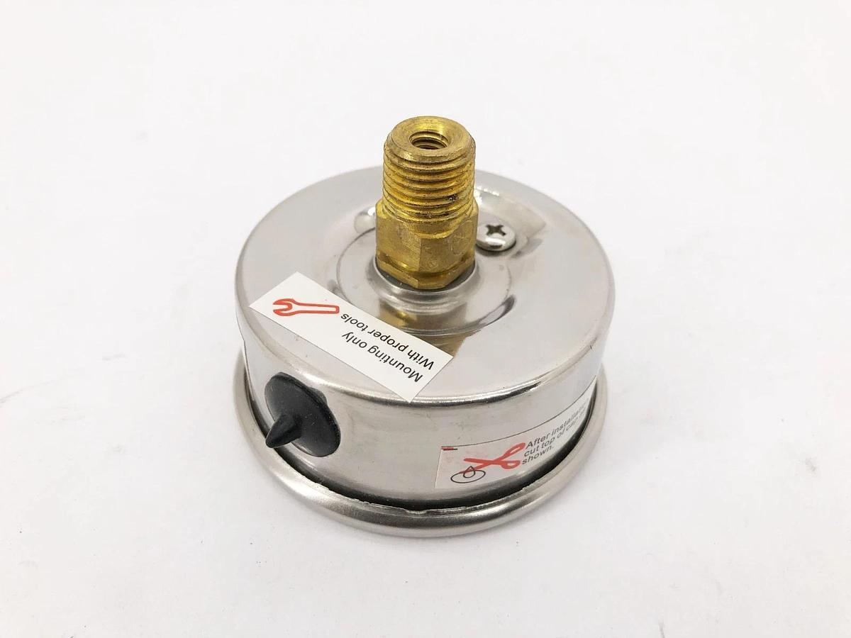 New Trerice D82LFB2502BA110 Gauge D82LFB 2-1/2" 0-100psi 1/4" NPT CBM