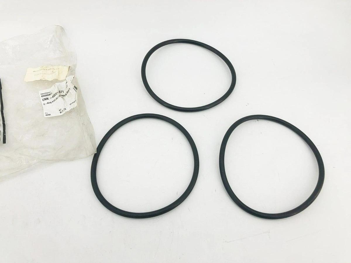Lot of 3 Buhler UNN-44020-071 O-Rings 7.00X134.50 NBR 90 Shore A