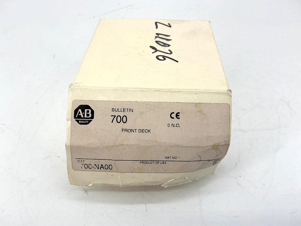 New Allen Bradley 700-NA00 Ser B Relay Front Deck 4-Pole 125Watt Max 700NA00