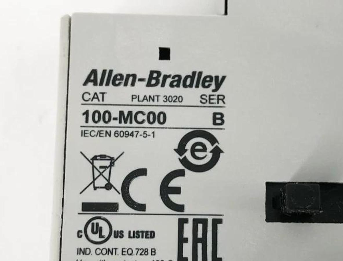 Lot of 2 New Allen Bradley 100-MCA00 Ser. B Auxiliary Contactor Interlocks