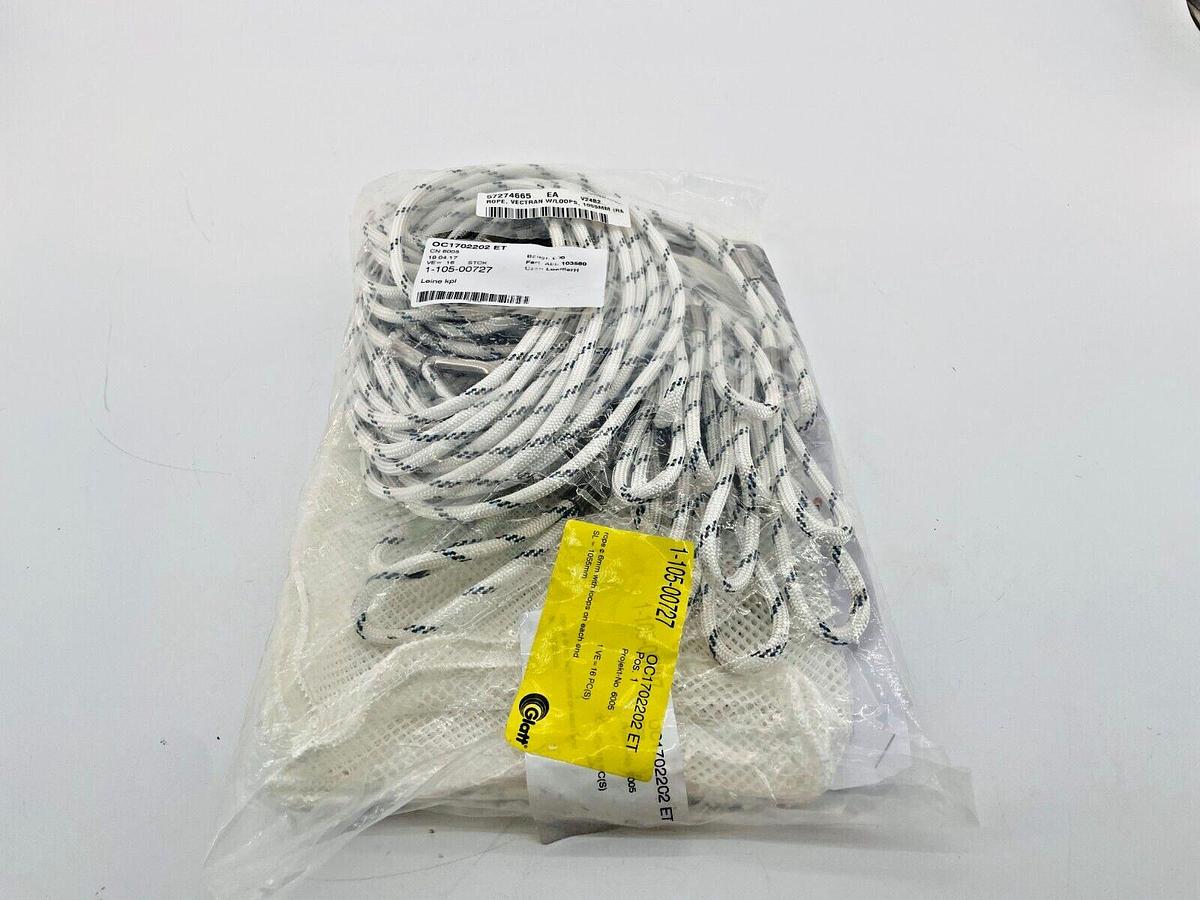 New Glatt 1-105-00727 Vectran Rope w/ Loops 1055mm and Dryer Bag OC1702202ET