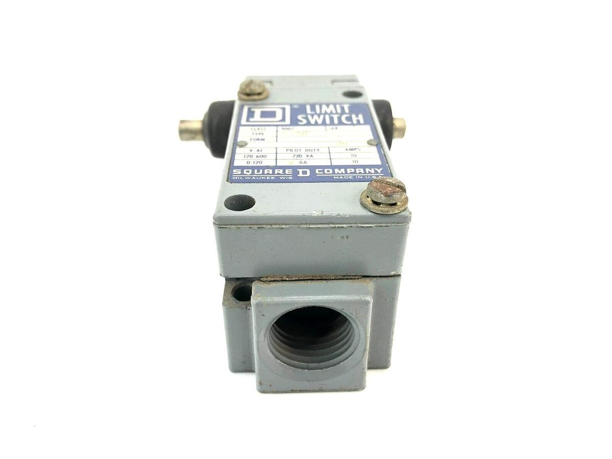 New Square D 9007-B54H Ser. A Limit Switch 10A 600V