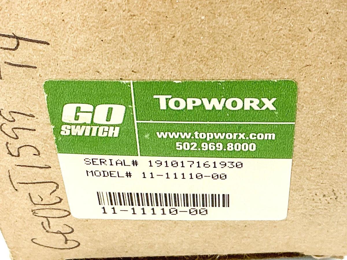 New TopWorx Go Switch 11-11110-00 Limit Switch 24VDC