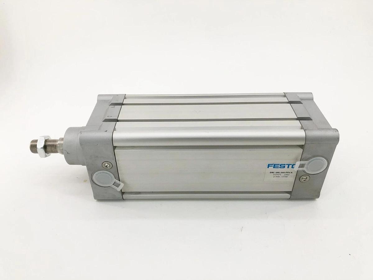 New Festo DNC-100-160-PPV-A Cylinder 160mm Bore 100mm Stroke 163471 - No Box