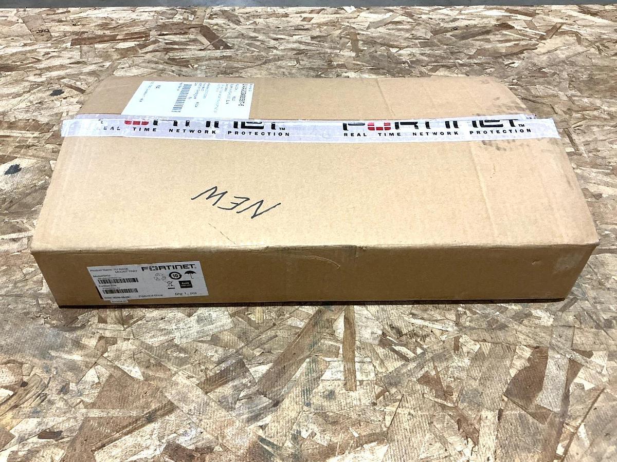 New Fortinet SP-RACKTRAY-01 1U Rack Mount Tray 19" 4-Post Rack P10031-01-02