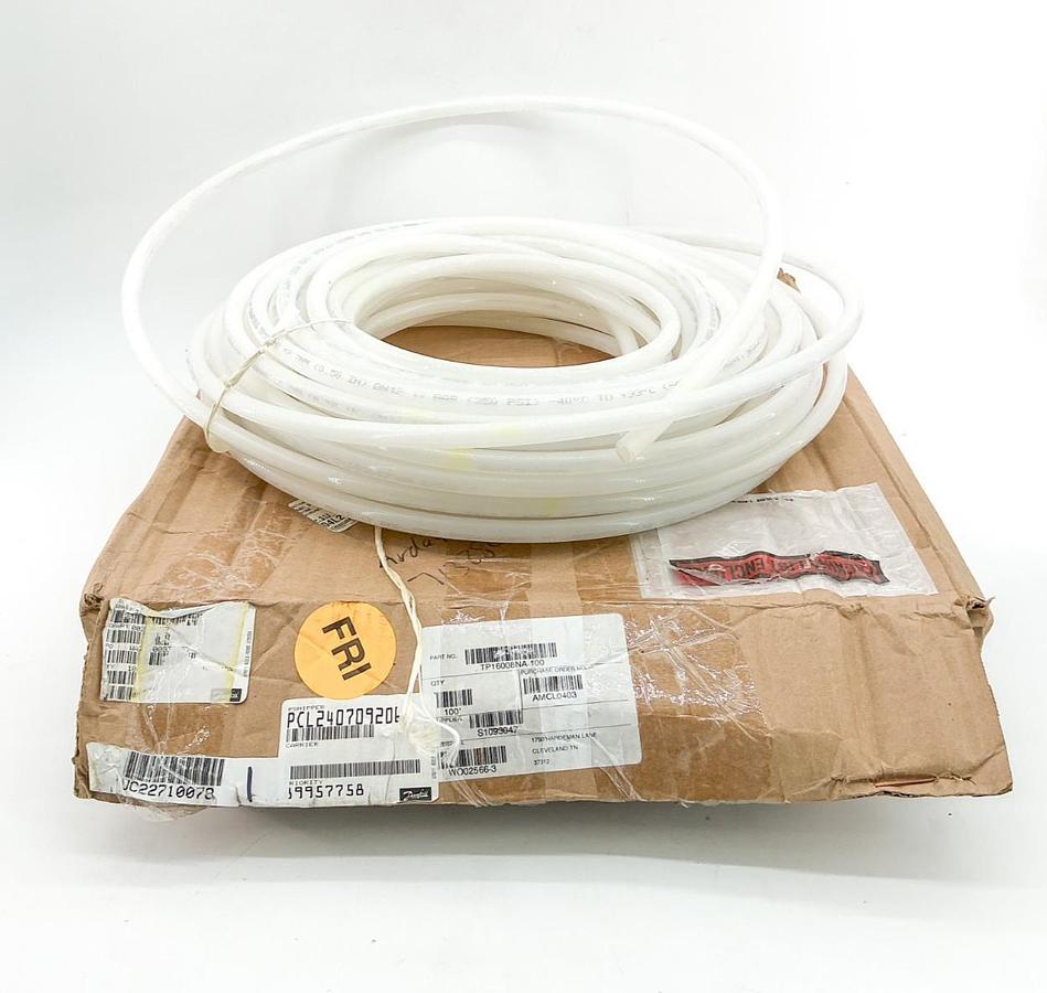 New DanFoss TP160088NA-100 Polyamide Tubing 100Ft 17Bar