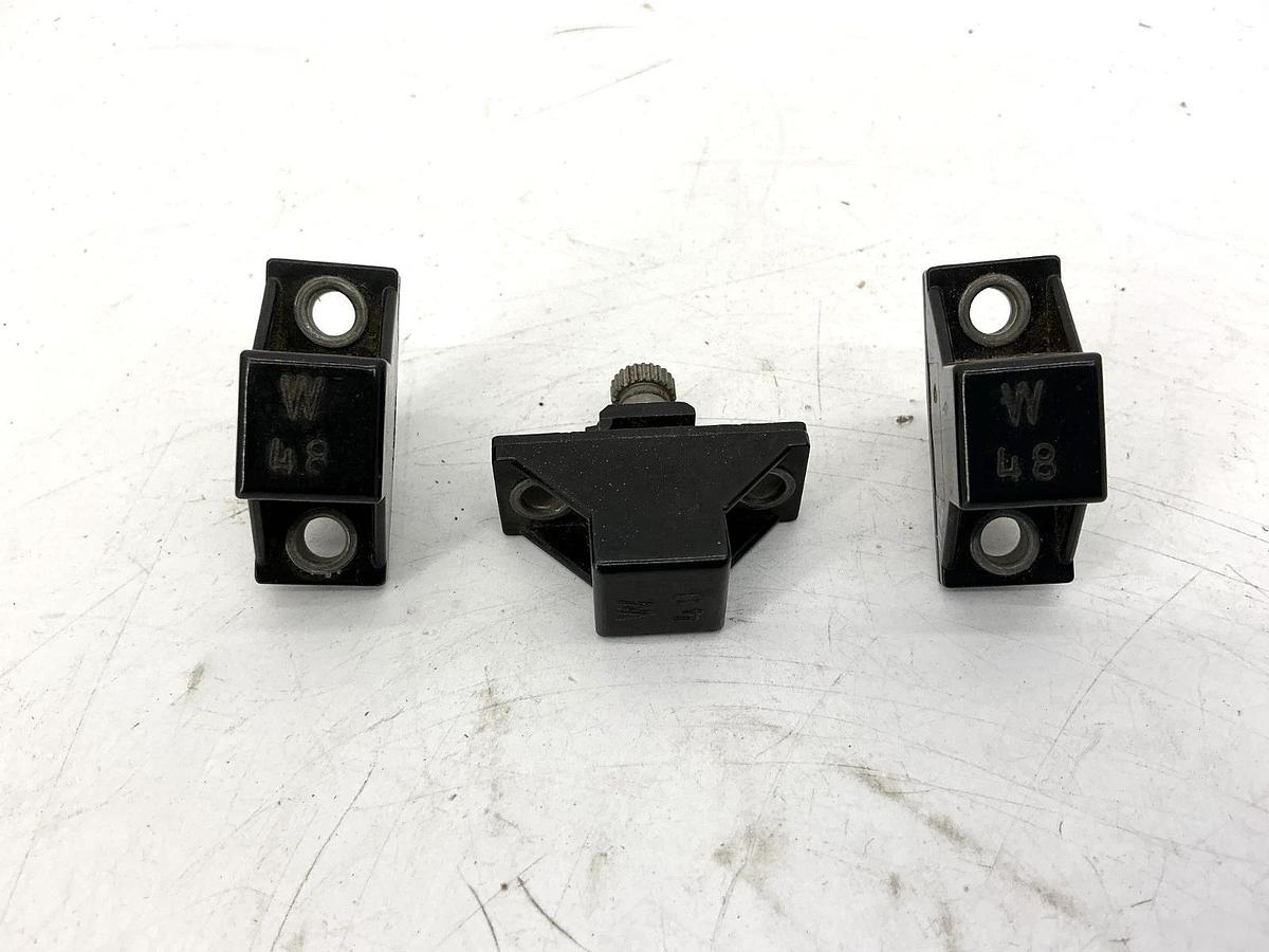 Used Lot of 3 Allen Bradley W48 Thermal Overload Relay Heater Element W-48