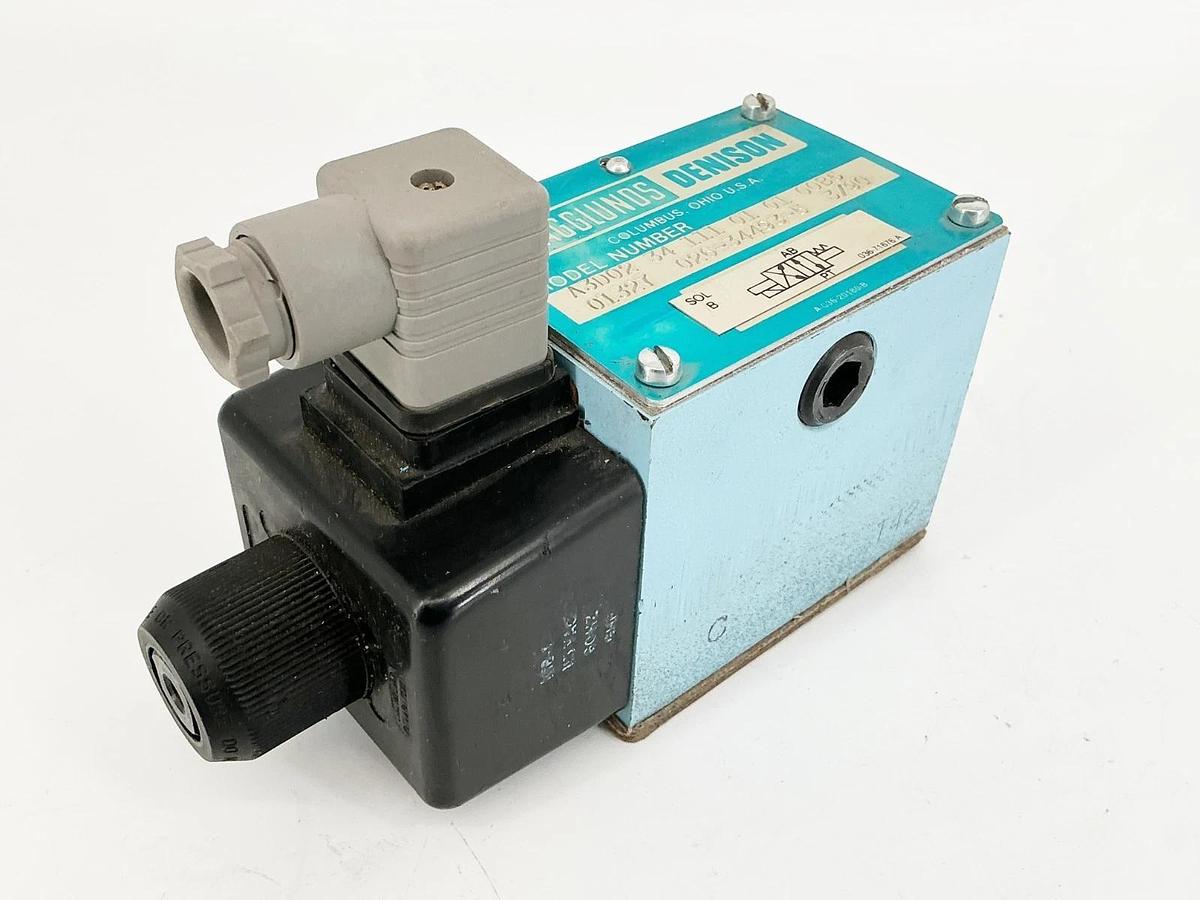 New Denison A3D02-34-111-01-01-00B5 Solenoid Valve 115V 60Hz 026-34493-5 No Box
