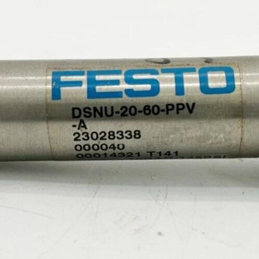 New Festo DSNU-20-60-PPV-A Pneumatic Cylinder 10Bar 145PSI 23028338