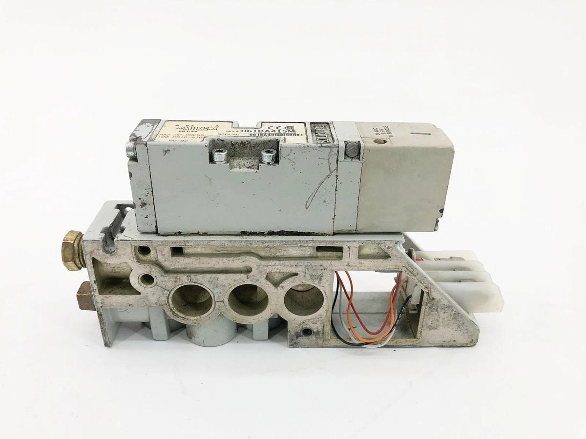 Used Numatics 061BA415M Solenoid-Pilot Actuated Valve 24VDC 120psig