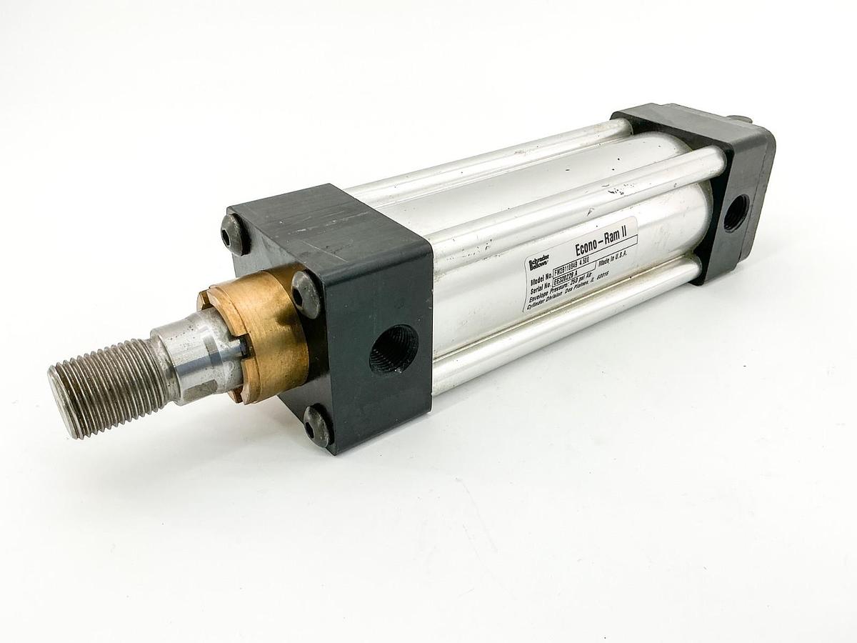 Used Schrader Bellows FW2B11884B 4.500 Pneumatic Cylinder 4.5" Stoke 2" Bore 250PSI
