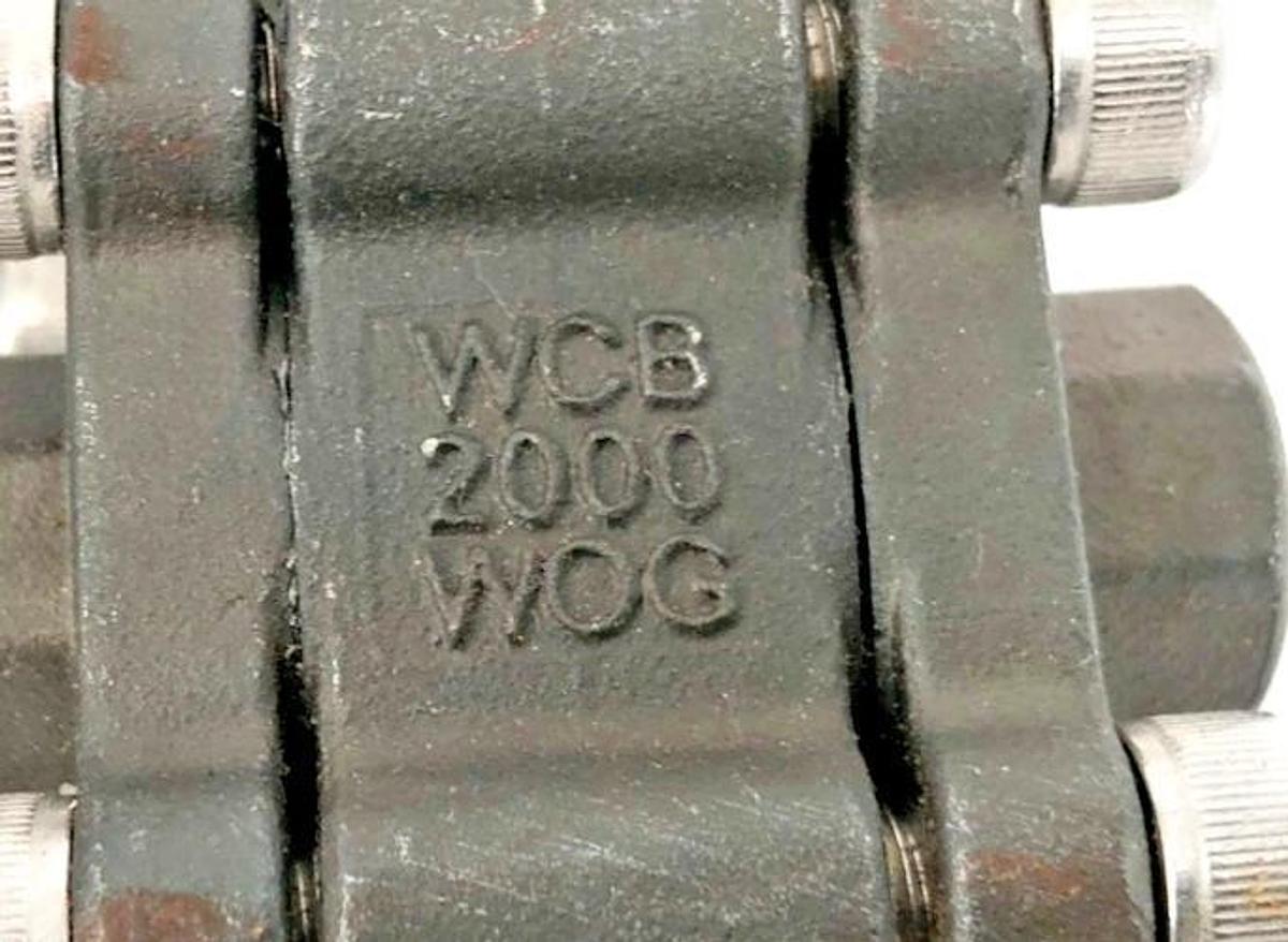 New Sesto Valves M32S-0T-C60F-L Ball Valve 1/4" 2000WOG B16.34 - No Box