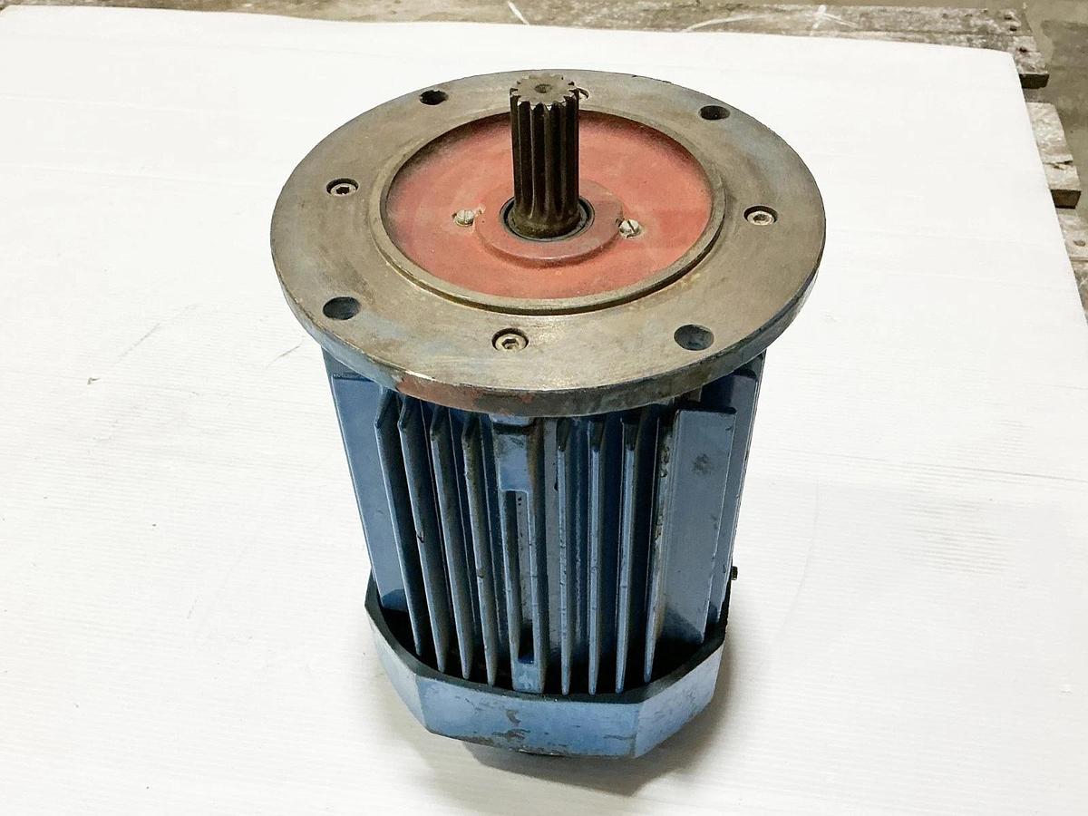Used Kone MT09L2A10801BIP54 Electric Motor 2HP 575V 1680RPM 2.8A 3PH 280102
