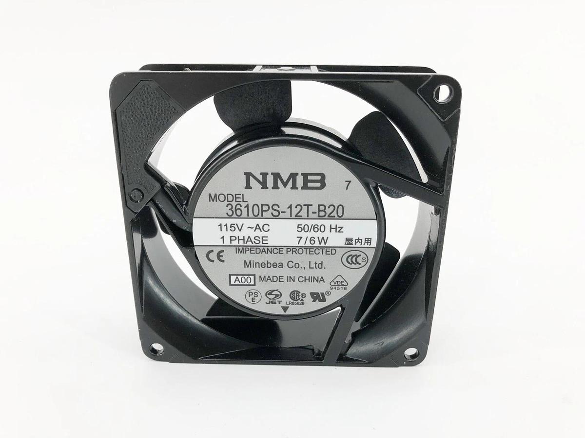 New NMB 3610PS-12T-B20 Cooling Fan 115VAC 7/6W 92x92x25mm - No Box