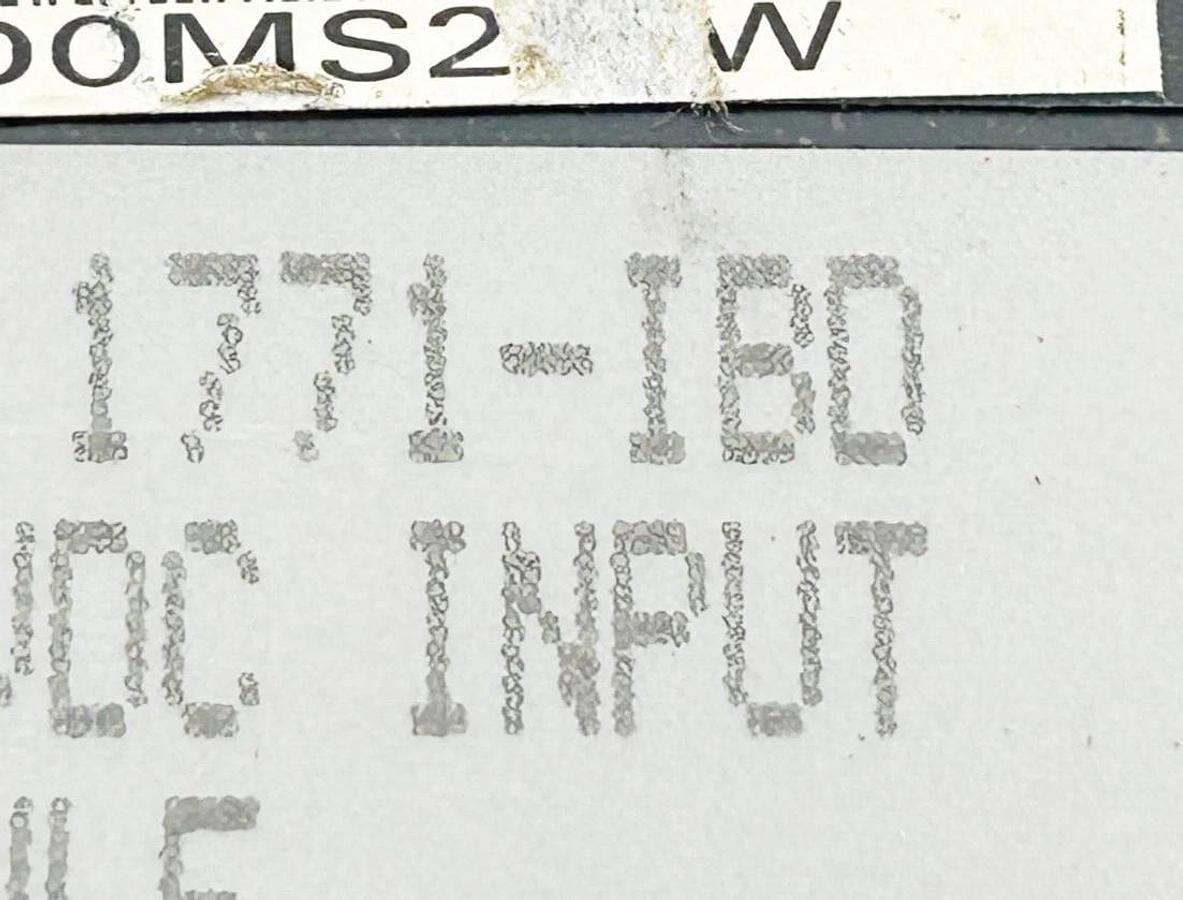 Used Allen Bradley 1771-IBD PLC Module 10-30VDC Input 16 Point PLC-5 Sink Wiring ARM