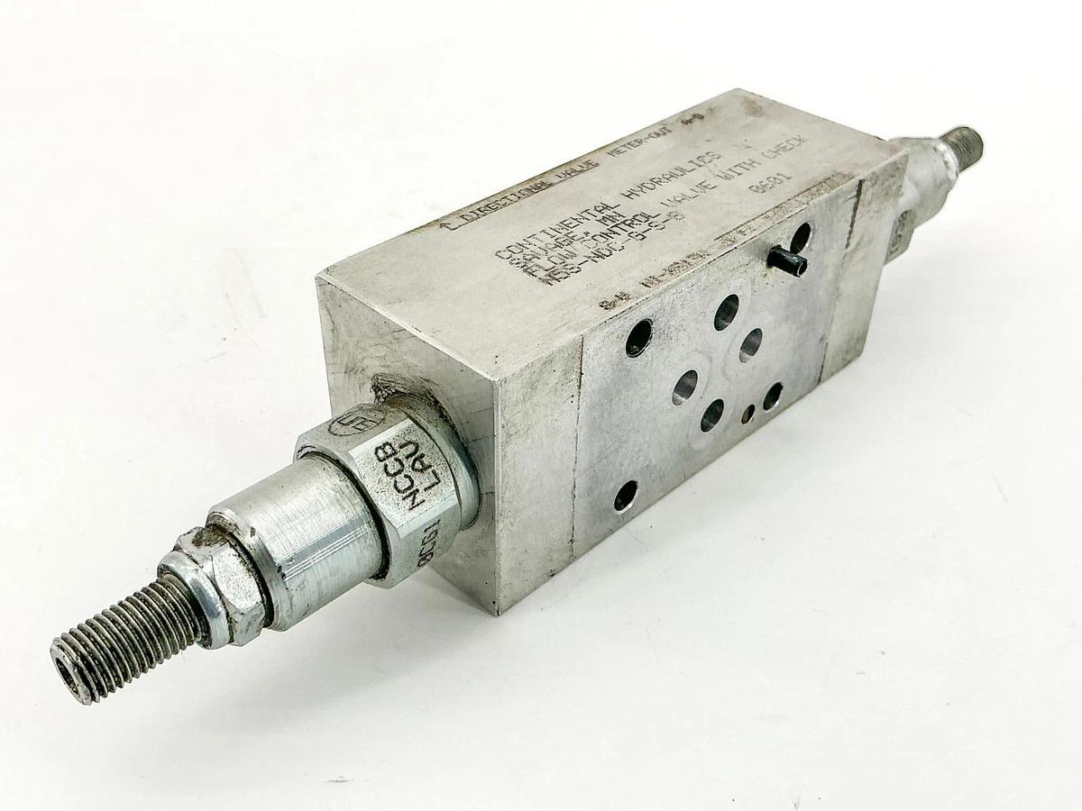 Used Sun Hydraulics N5S-NDC-G-S-B Flow Control Valve With Check