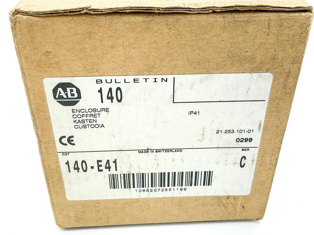 New Allen Bradley 140-E41 Enclosure Ser. C