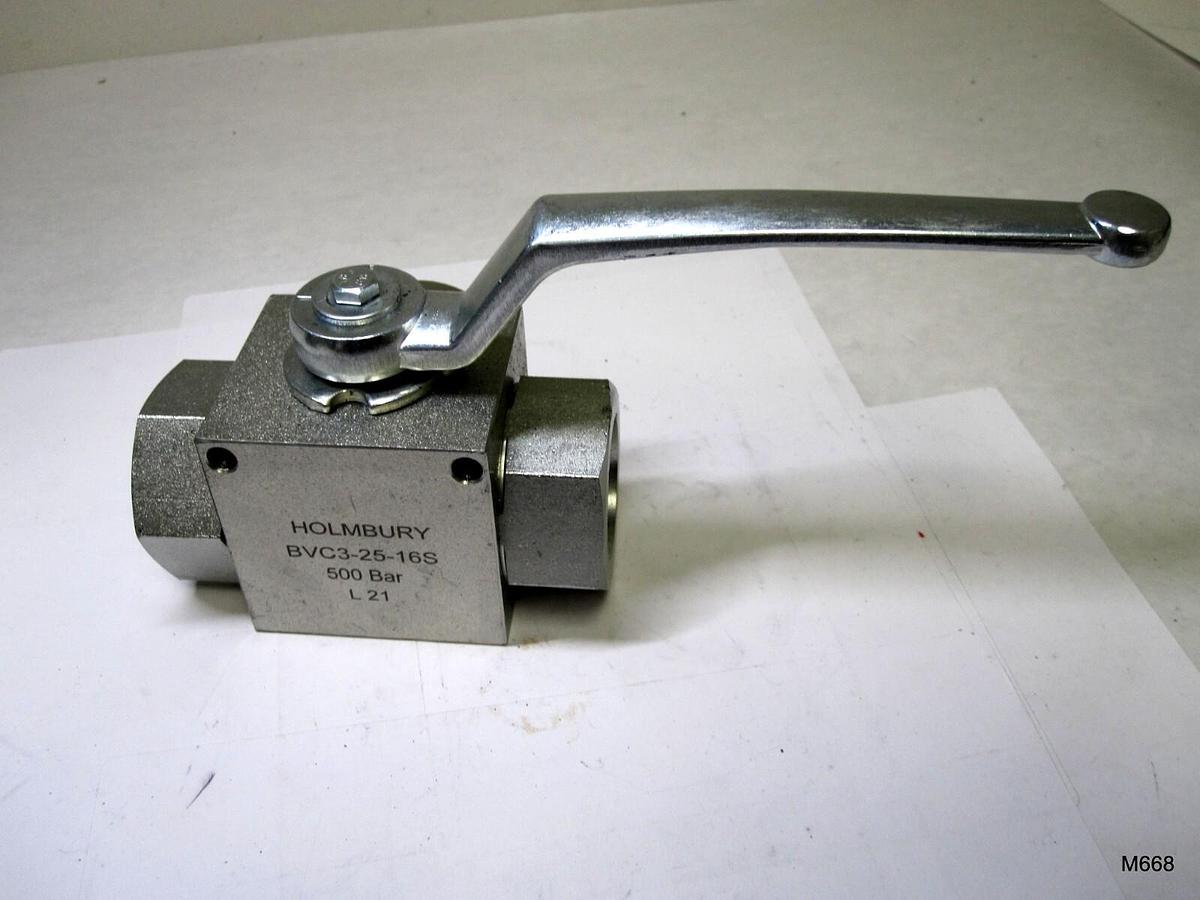 New Anchor Fluid Power AE2S#16-11DB 2-Way Ball Valve #16SAE Ports 5075PSI