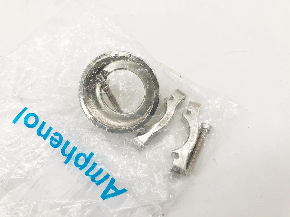 Lot of 5 New Amphenol 97-3057-1016(676) Clamps C10-832043-016