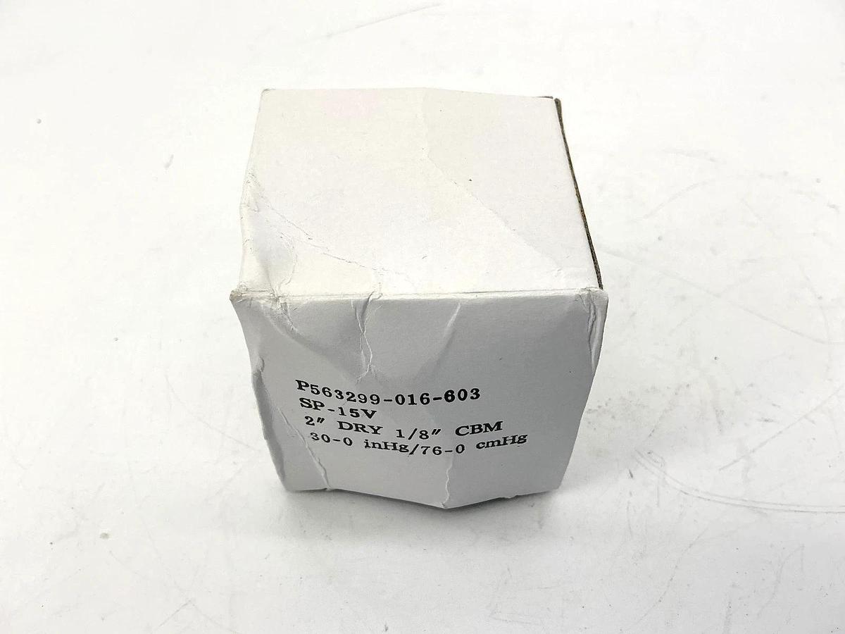 New LHA Products P563299-016-603 Pressure Gauge SP-15V 30-0inHg/76-0cmHg