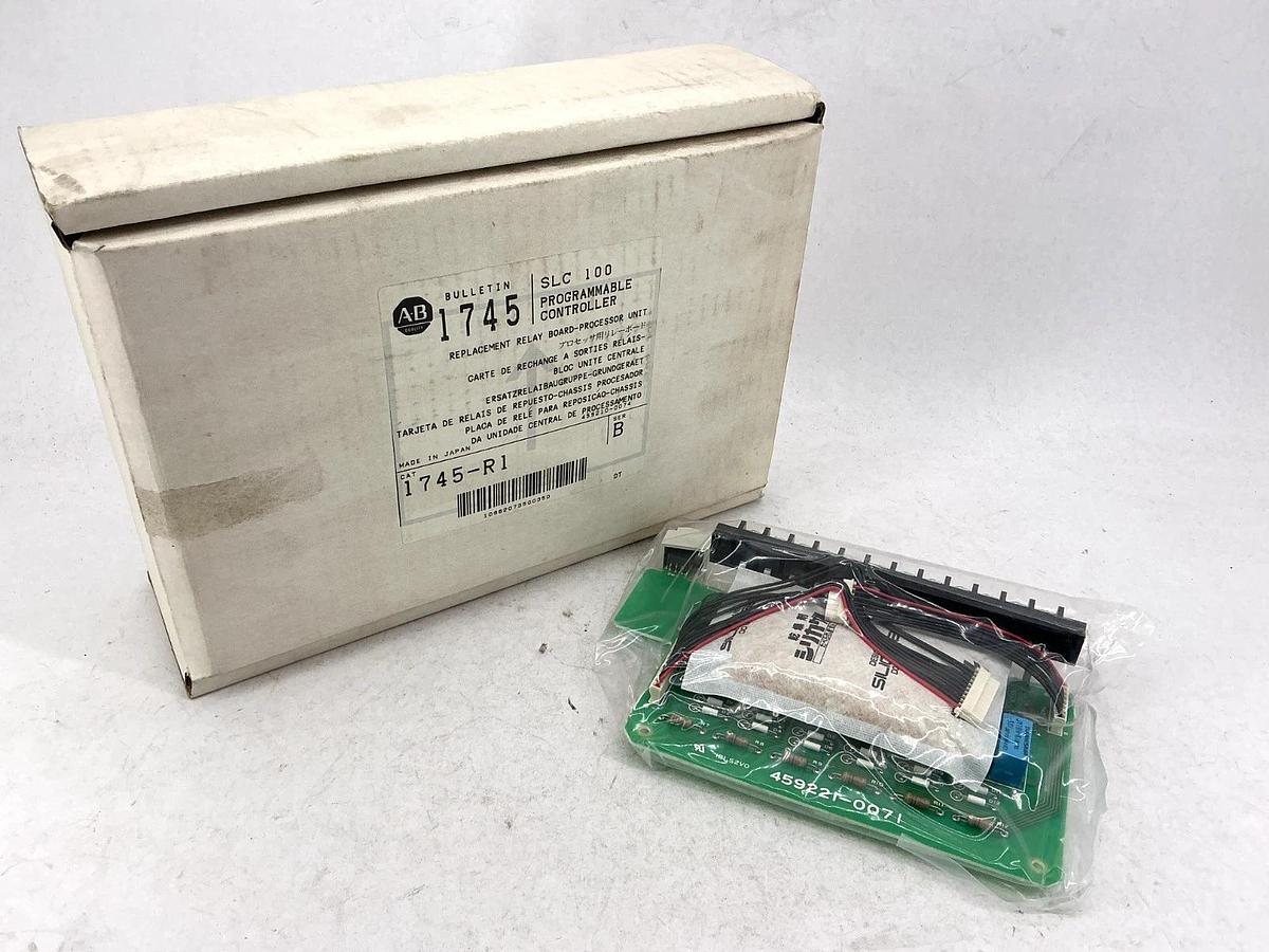 New Allen Bradley 1745-R1 Ser B Replacement Relay Board-Processor SLC 100 PLC