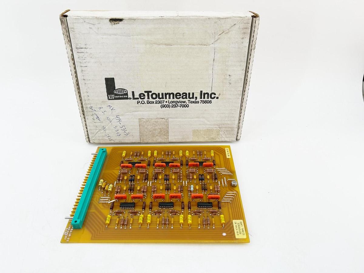 New LeTourneau 410-9748-02 Reference Signal Card 410-2618-00