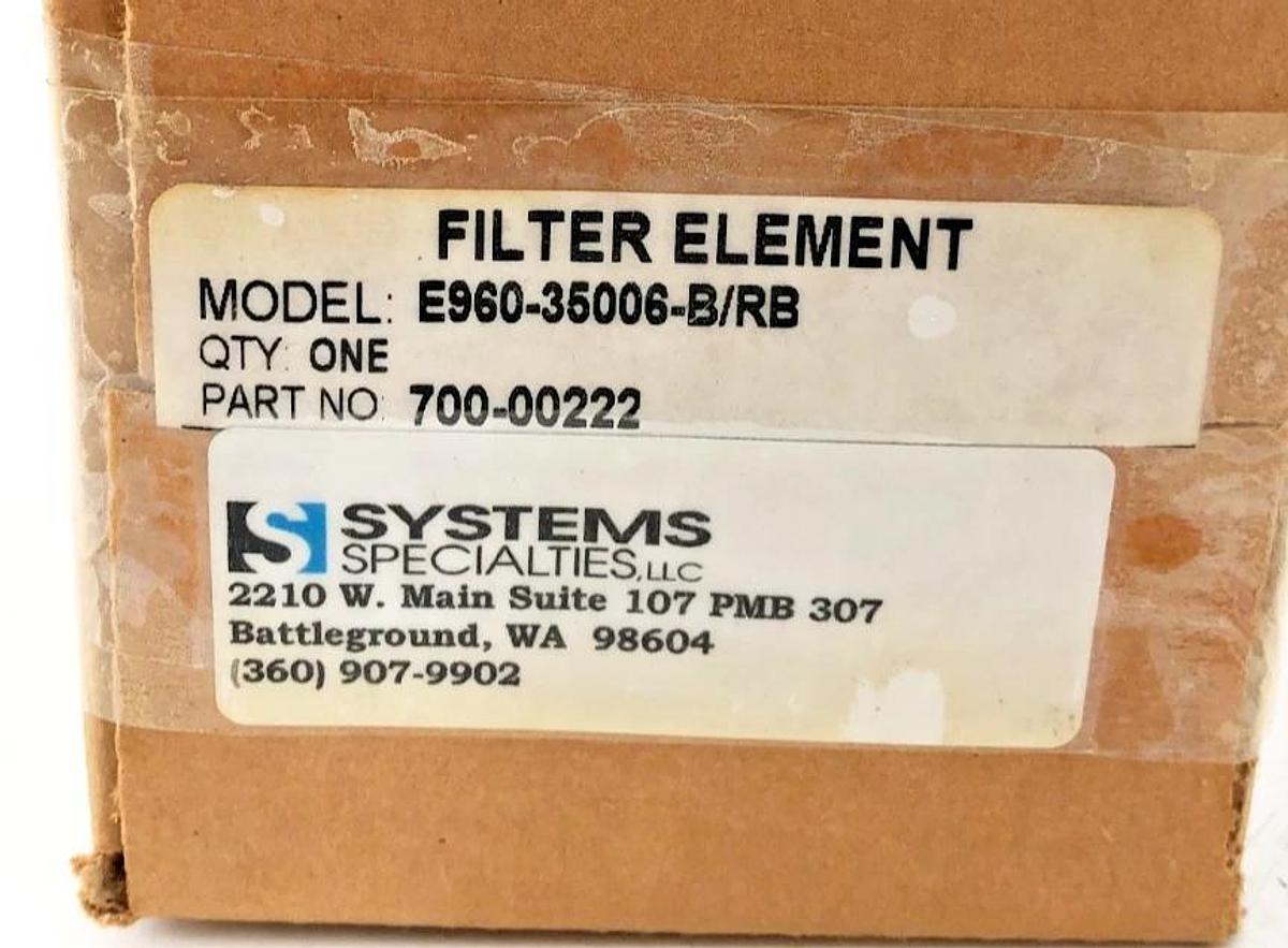 New PurePoint 700-00222 Compressor Coalescing Filter Element E960-35006-B/RB