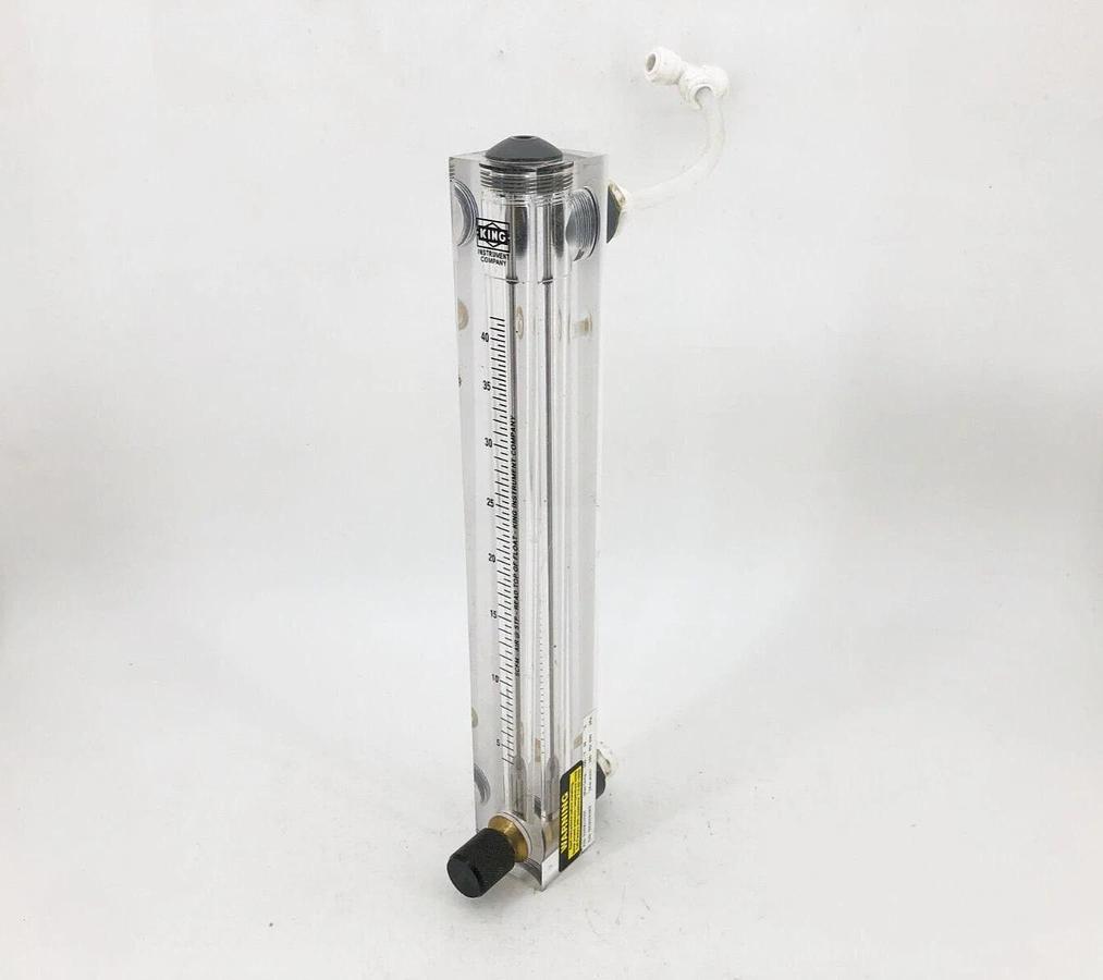 Used King 75302117C07 Flow Meter 1/2" F Port 100 PSI Max