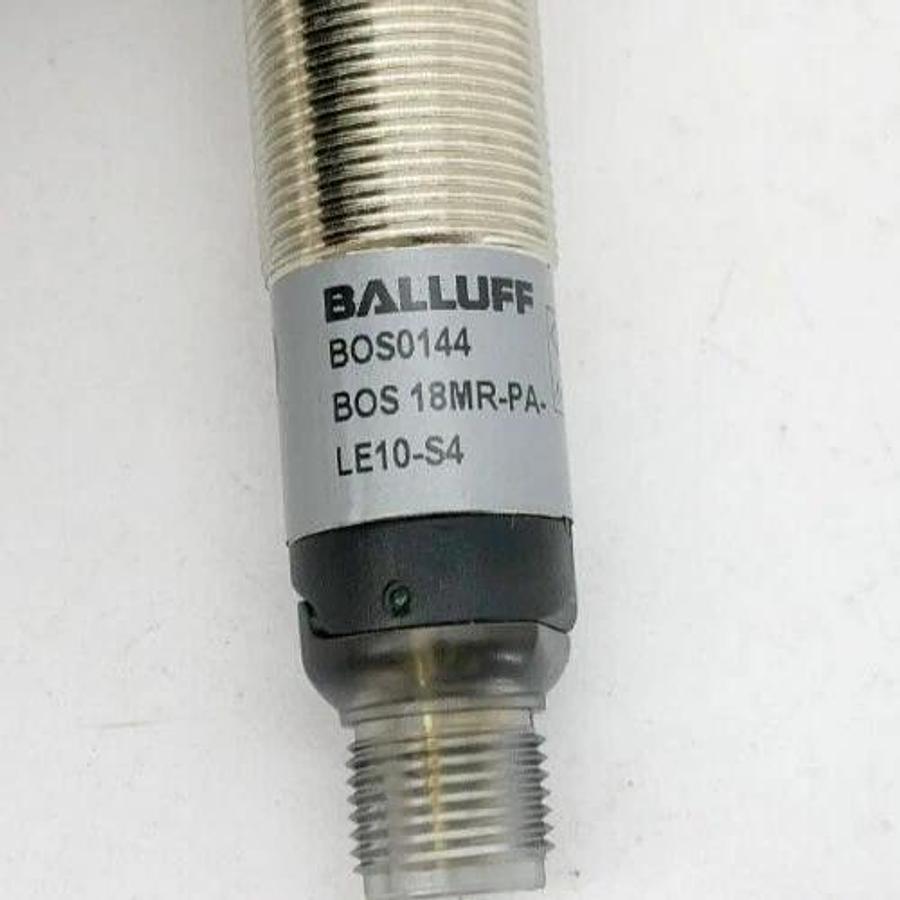 New Balluff BOS0144 Photoelectric Sensor 10-30VDC BOS 18MR-PA-LE10-S4 - No Box