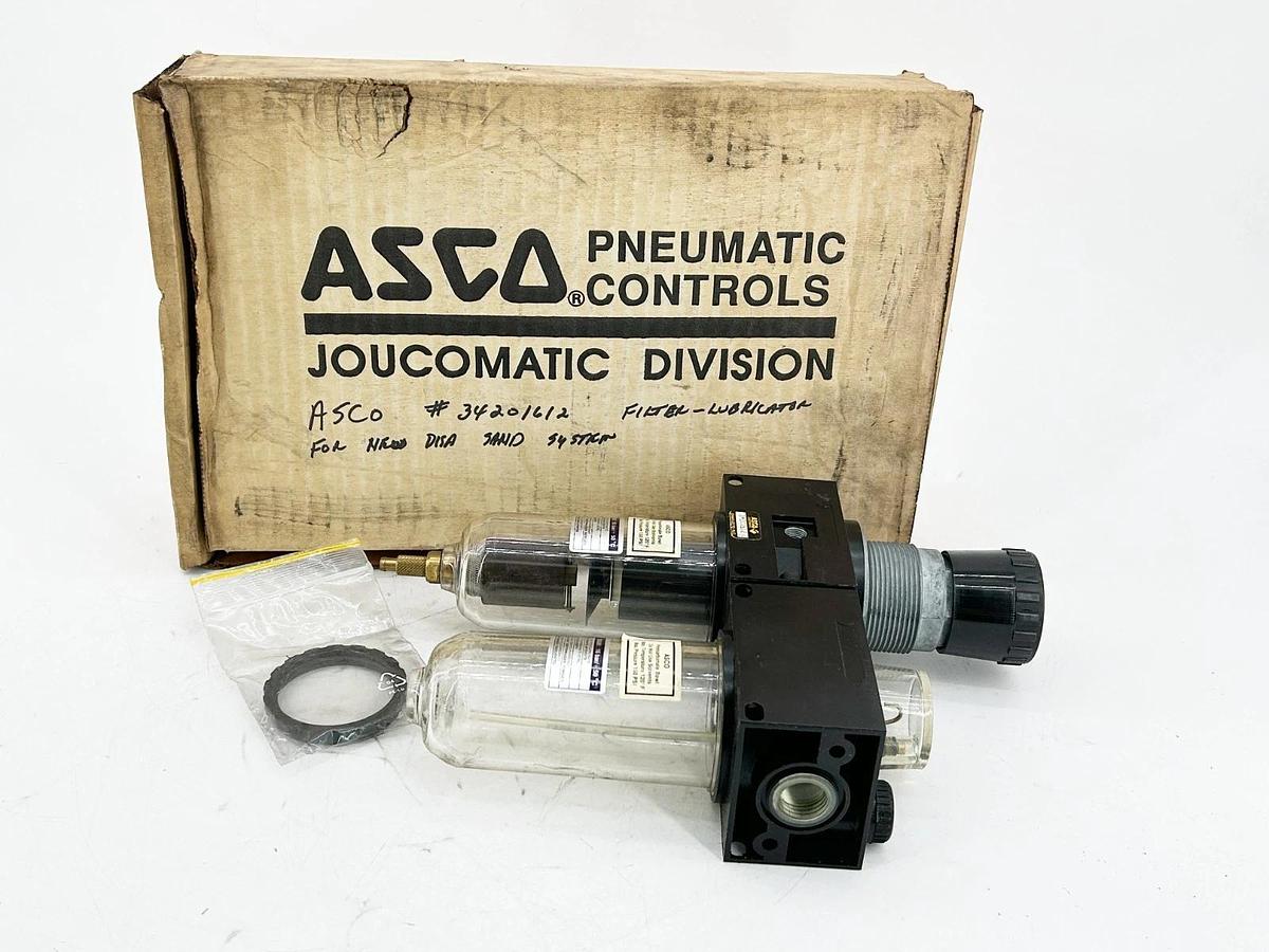 New Asco 34201612 Hydraulic Filter Regulator 16Bar 150Psi