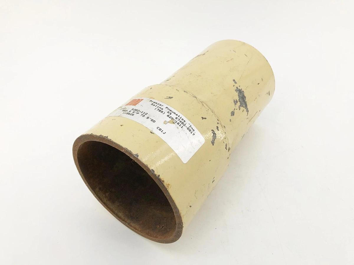 Used Premier Pneumatics 5302-112 Cable Route Red S 5" P To 5" OD