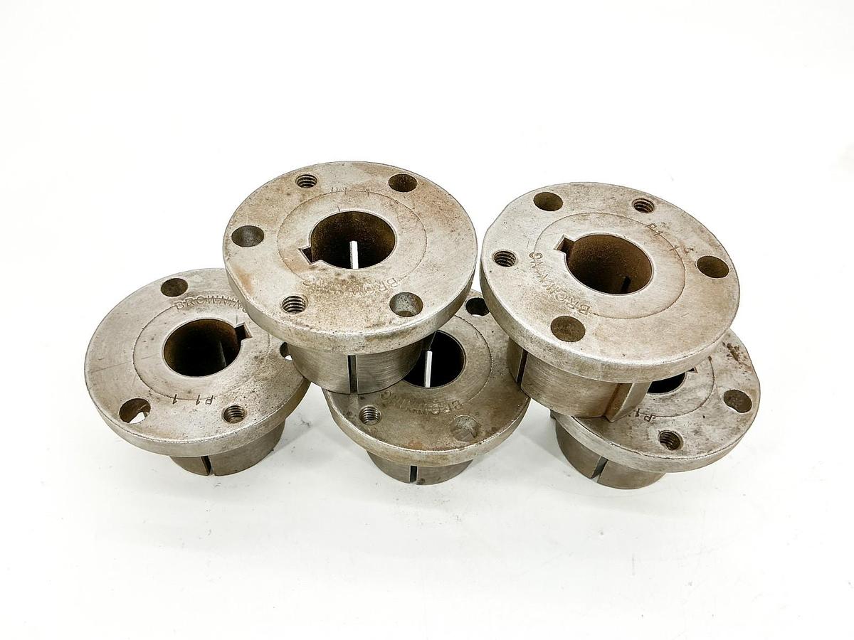 Used Lot of 5 Browning P1-1 Split-Taper Bushing 1" Bore