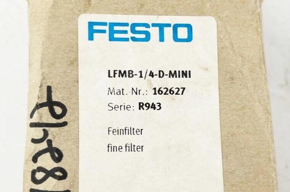 New Festo LFMB-1/4-D-MINI Fine Filter 230PSI 1/4" 162627
