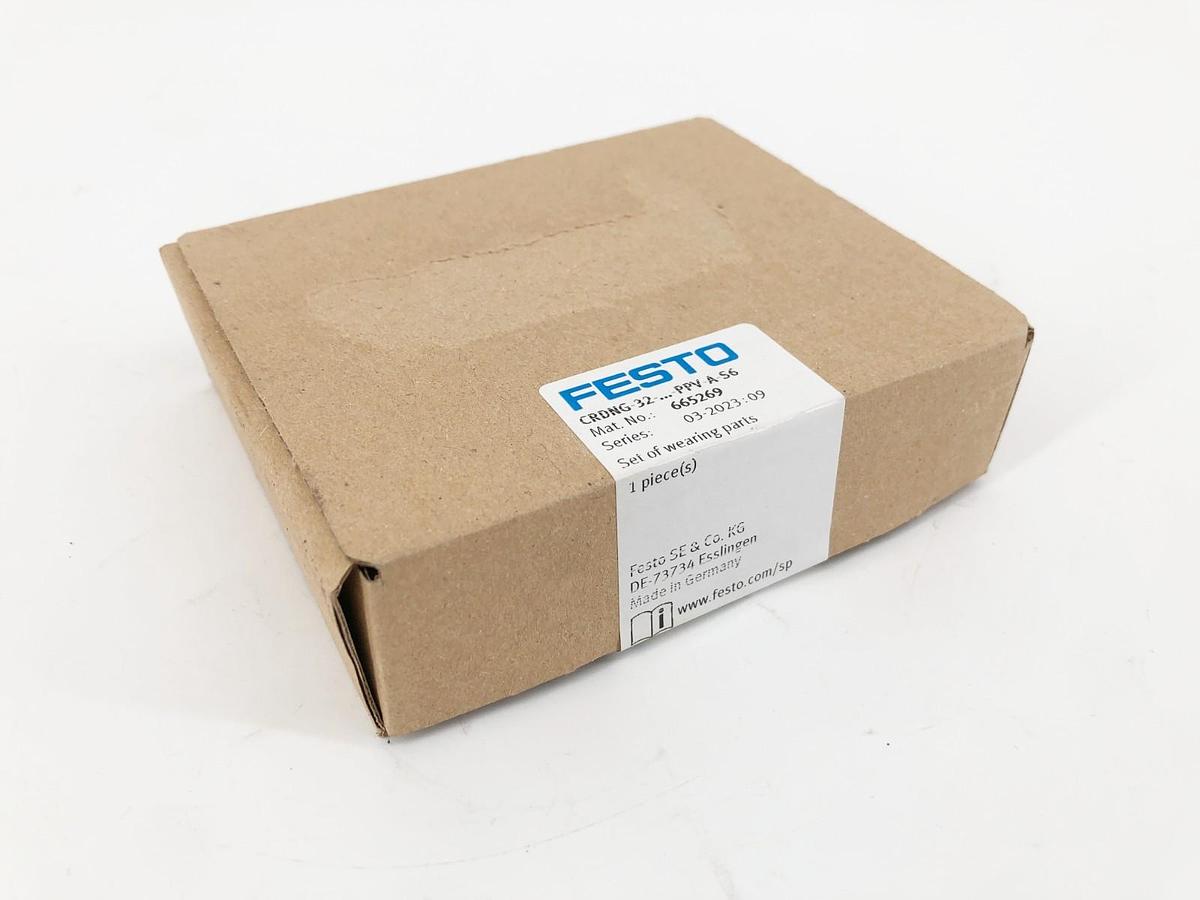 New Festo CRDNG-32-...-PPV-A-S6 Set of Wearing Parts 665269 - Sealed Box