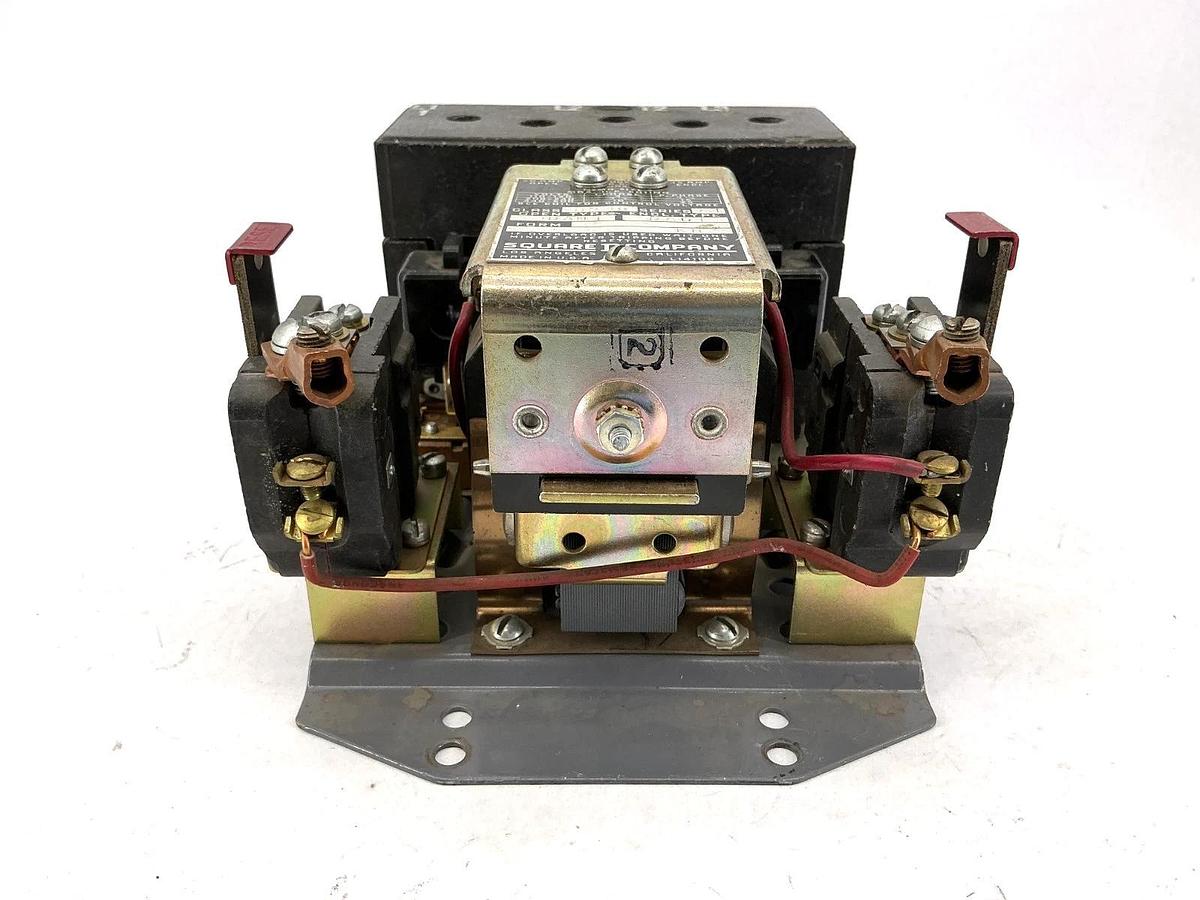 Used Square D 8536DA01V02 Ser A1 Motor Starter Nema Size 2 110/120V Coil 8536DAG1V02