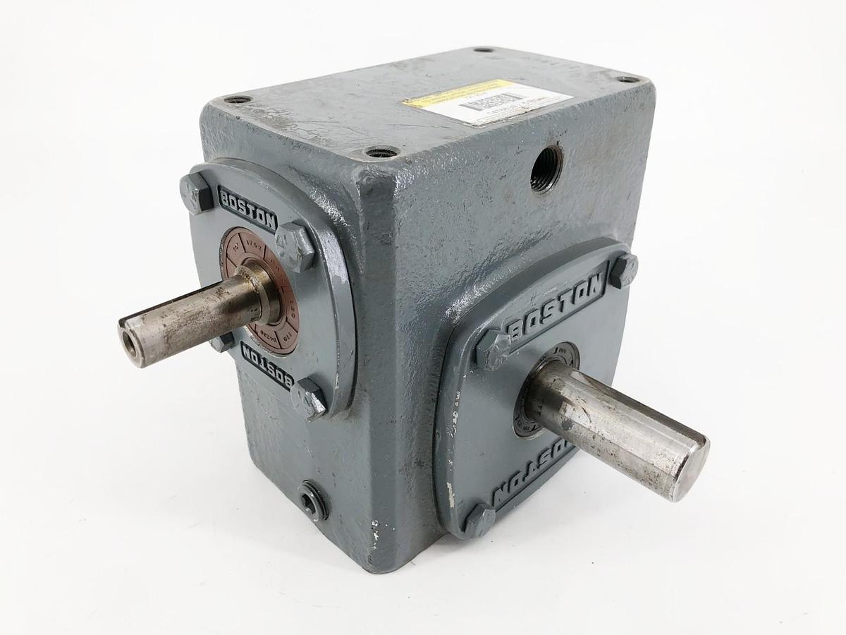 New Boston Gear 721-20-H Right Angle Worm Gear Speed Reducer 1.4HP 20:1 - No Box
