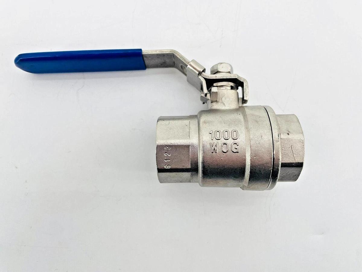 New Simplex 1000 WOG Stainless Ball Valve 1in