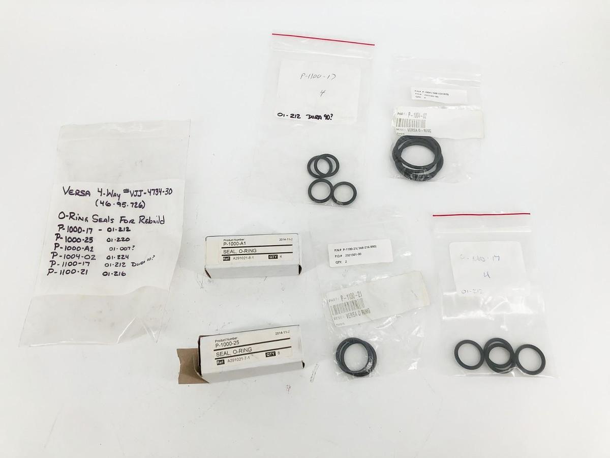 New Versa O-Ring Rebuild Kit for VJJ-4734-30 4-Way Air Valve