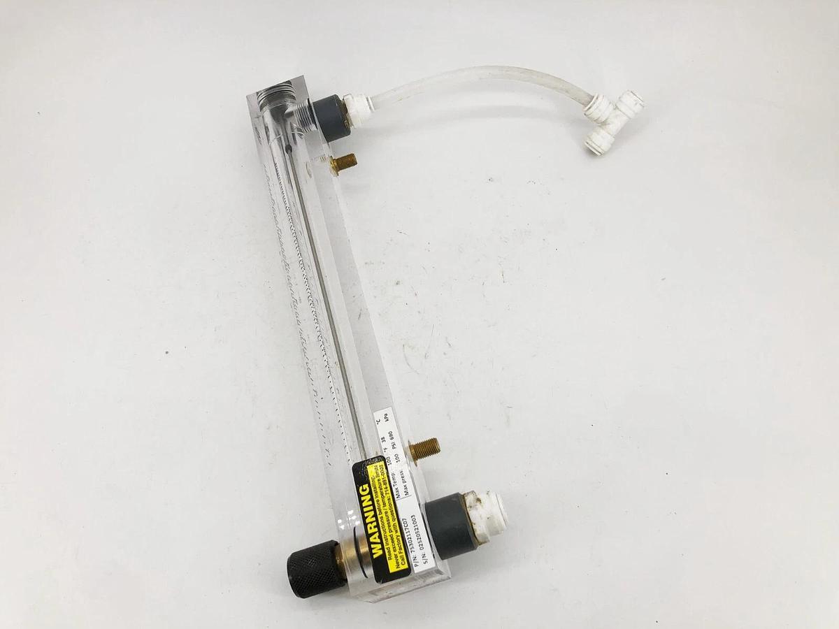 Used King 75302117C07 Flow Meter 1/2" F Port 100 PSI Max