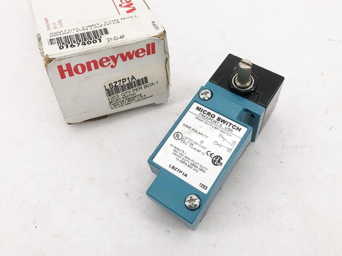 New Honeywell Microswitch LSZ7P1A Heavy Duty Limit Switch 600VAC 10A